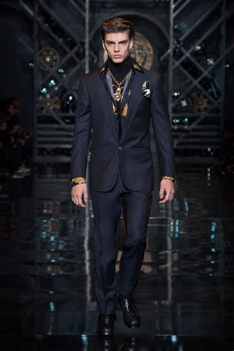 Men's Versace Icons: Tailored suits, denim, and more